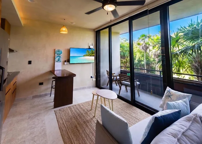 Across From The With 2 Pools & Jungle Vibes Apartment Tulum